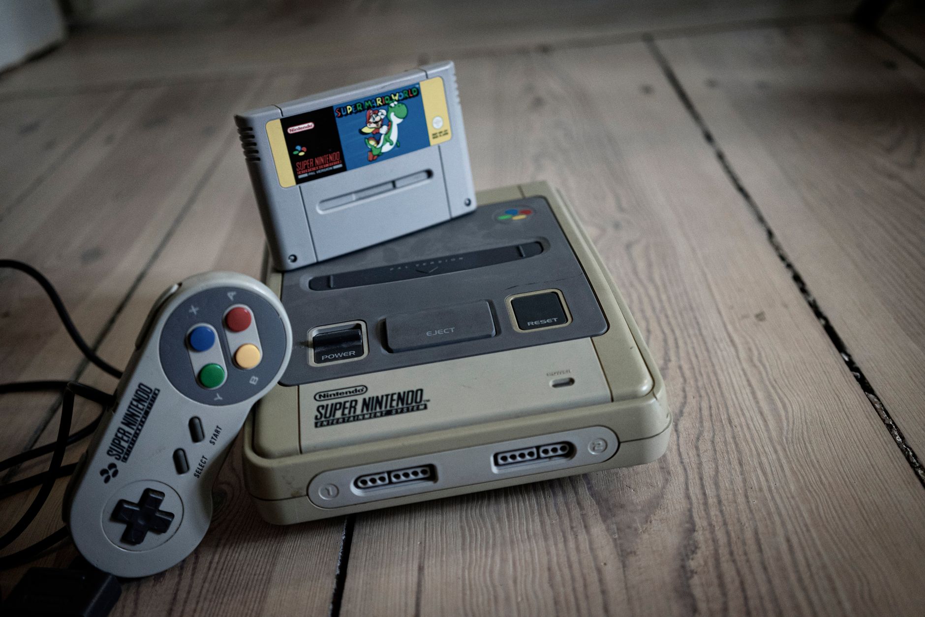 Retro gaming setup